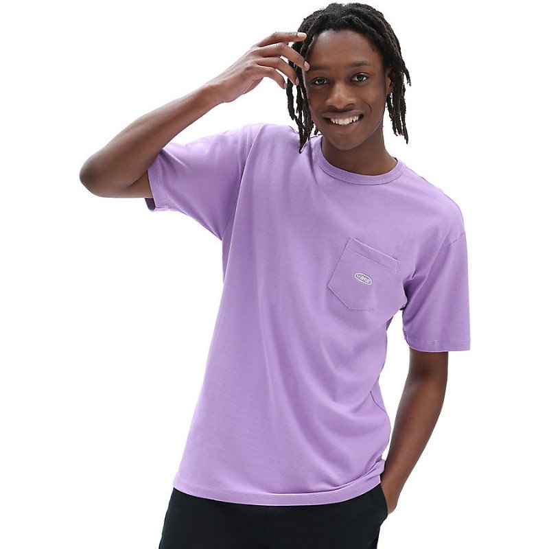 Vans COLOR MULTIPLIER OFF T-SHIRT LAVENDER) MEN PURPLE