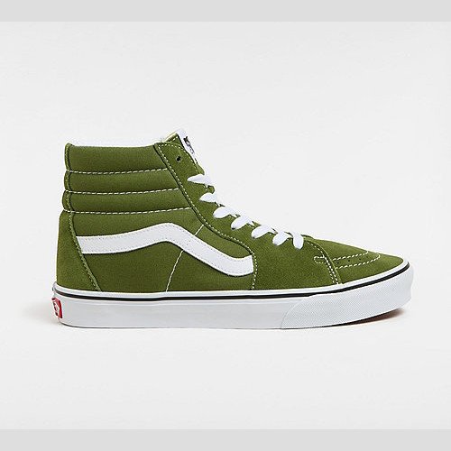COLOR THEORY SK8-HI SHOES (PESTO) UNISEX GREEN