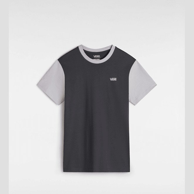 Vans - Colorblock T-Shirt, Woman, Grey, Size: XXL