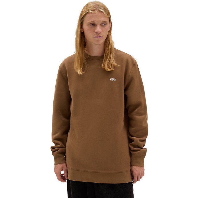 COMFYCUSH CREW SWEATSHIRT (SEPIA) MEN BROWN