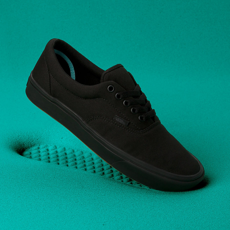 vans era womens black