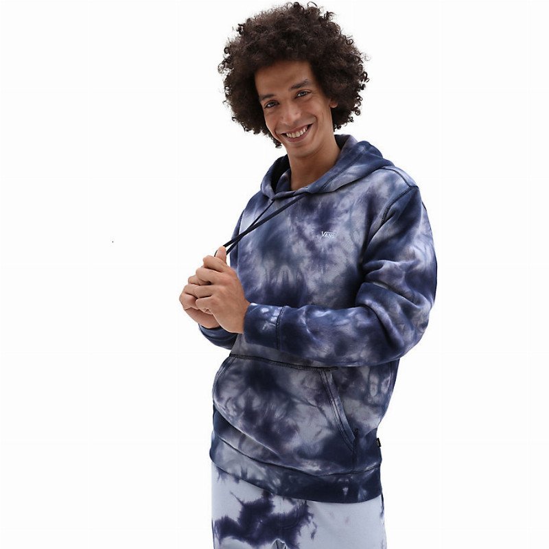 COMFYCUSH WASH PULLOVER HOODIE (DRESS BLUES/TIE) MEN WHITE