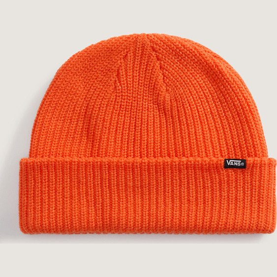 Vans - Core Basic Cuff Beanie, Man, Orange, Size: One size