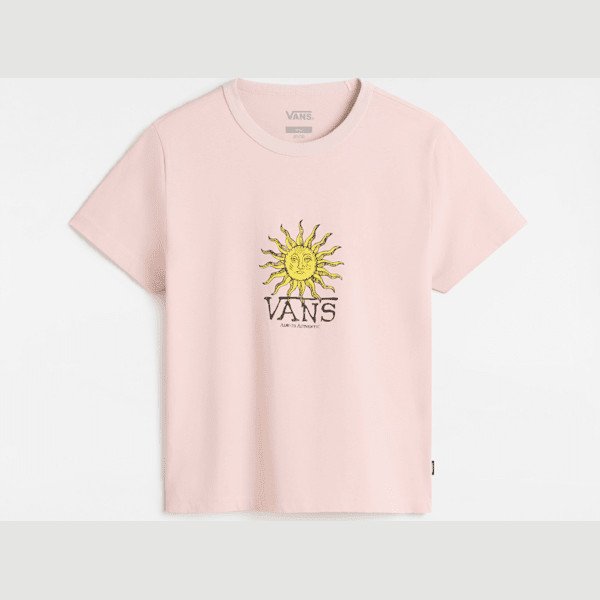 Vans - Cosmic Ray T-Shirt, Woman, Pink, Size: L