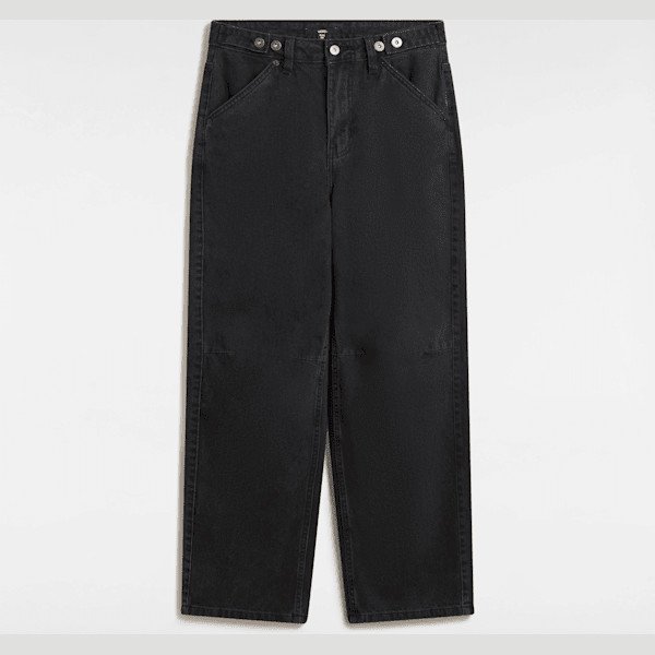 Vans - Curbside Trousers, Woman, Black, Size: 28