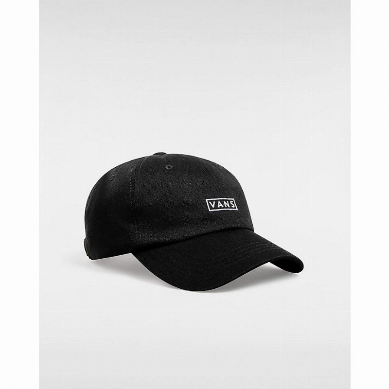 VANS Curved Bill Jockey Hat (black) Unisex Black, One Size