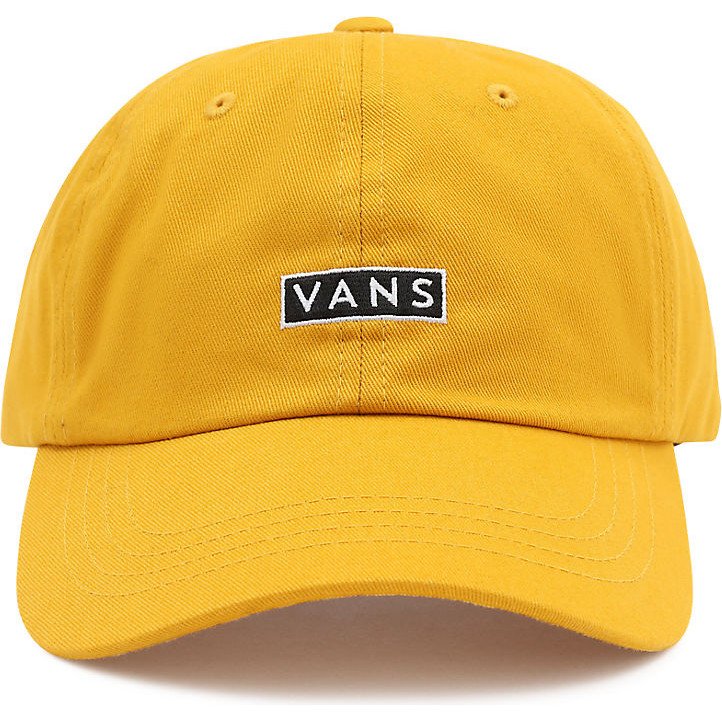 CURVED BILL JOCKEY HAT (GOLDEN YELLOW) MEN,WOMEN YELLOW