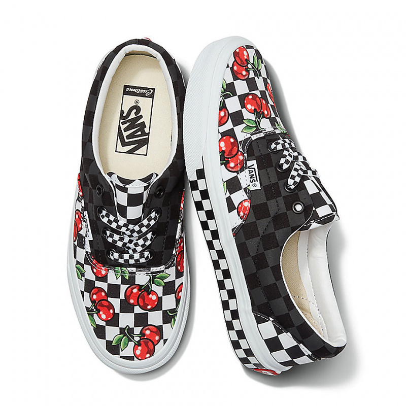 checkerboard vans custom