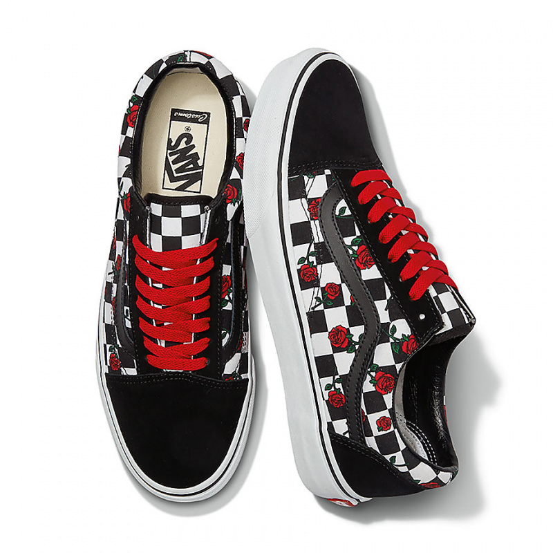 vans old skool checkerboard custom