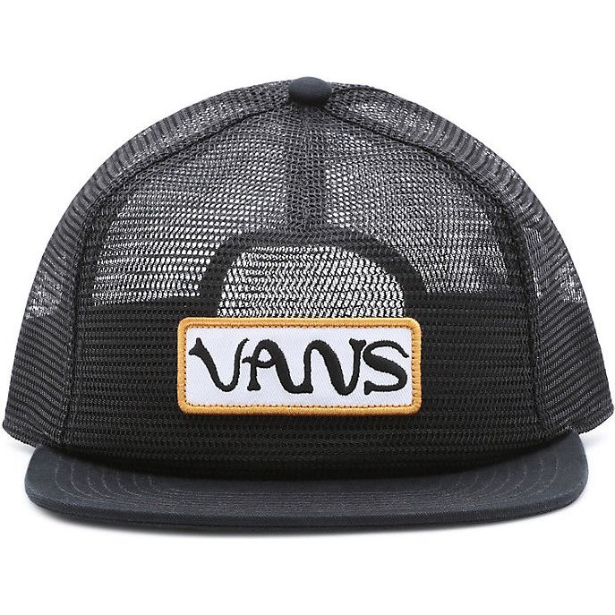 DAKOTA ROCHE MESH TRUCKER HAT (GREEN/TRUE WHIT) MEN BLACK