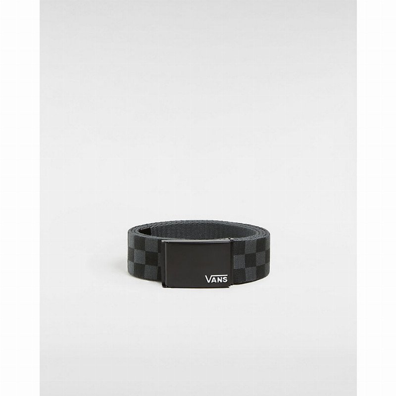 VANS Deppster Ii Web Belt (black/charcoal) Unisex Grey, One Size