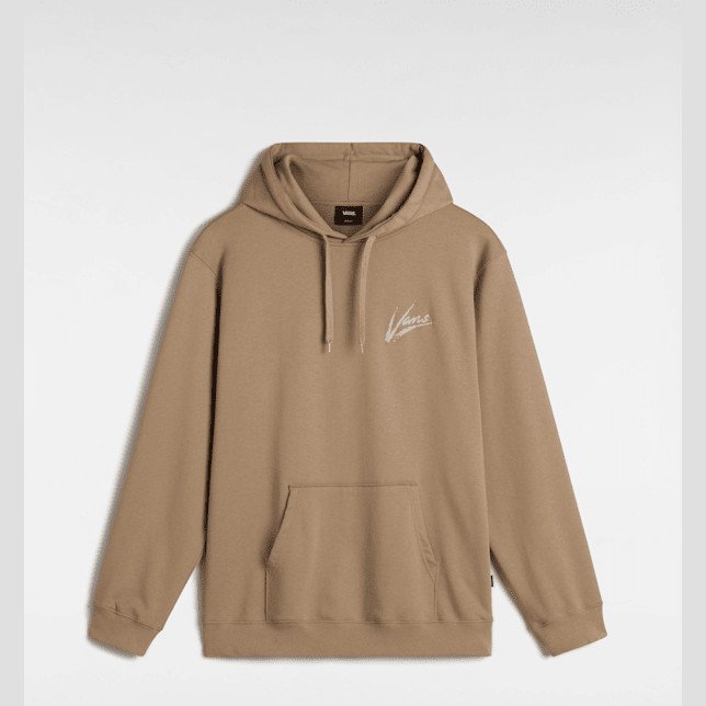 Vans - Dettori Loose Pullover Hoodie, Man, Brown, Size: L