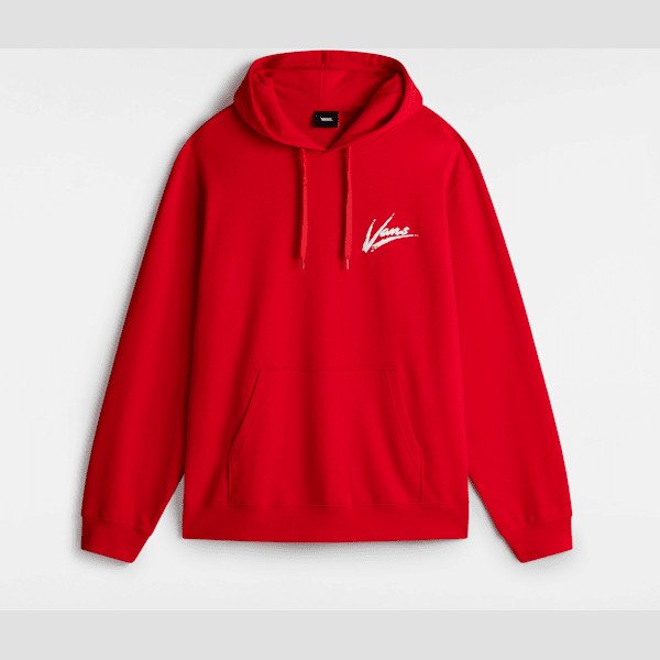 Vans - Dettori Loose Pullover Hoodie, Man, Red, Size: M