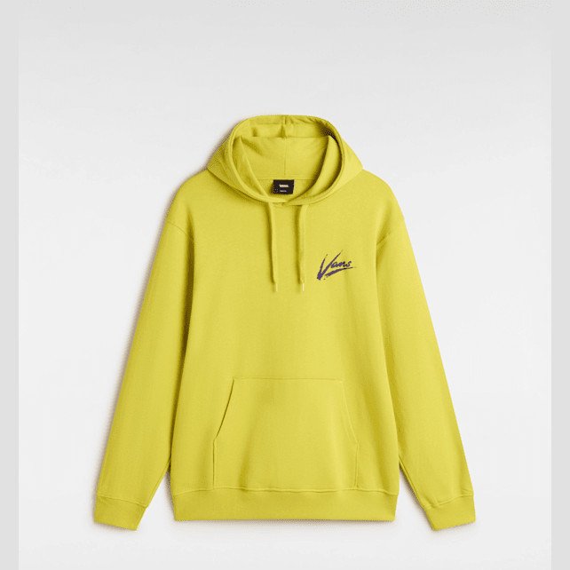 Vans - Dettori Loose Pullover Hoodie, Man, Yellow, Size: L