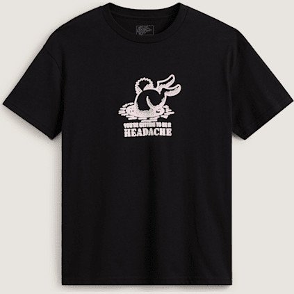 Vans - Down The Rabbit Hole T-Shirt, Woman, Black, Size: L
