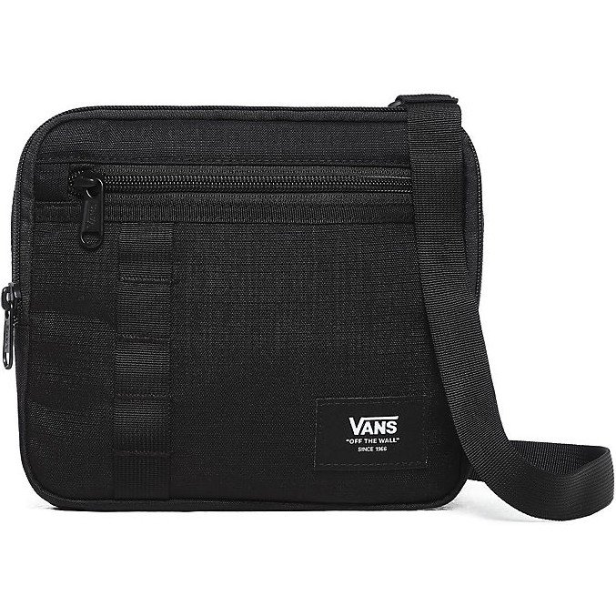 Vans DRAFT SHOULDER BAG (BLACK RIPSTOP) MEN BLACK