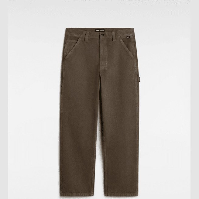 Vans - Drill Carpenter Denim Trousers, Man, Brown, Size: 38
