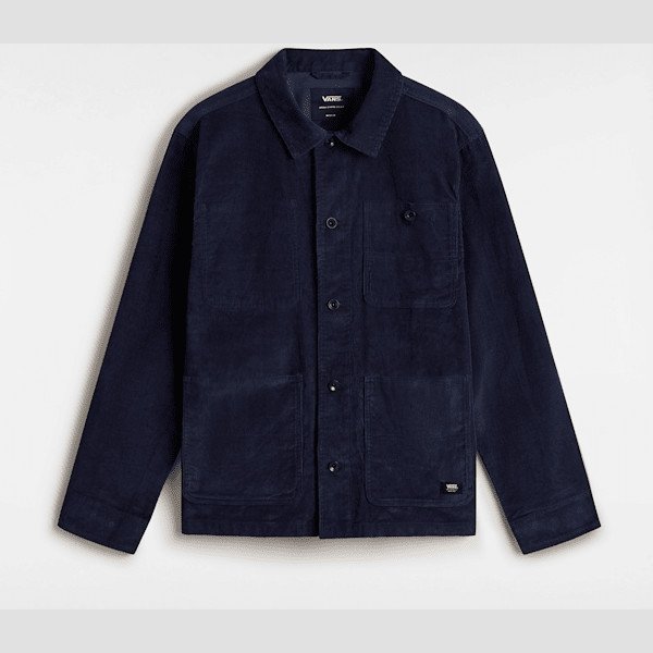 Vans - Drill chore Corduroy Jacket, Man, Blue, Size: XXL