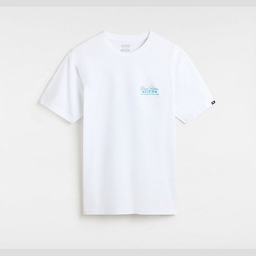 VANS Dual Palms Club T-shirt (white) Men White, Size S