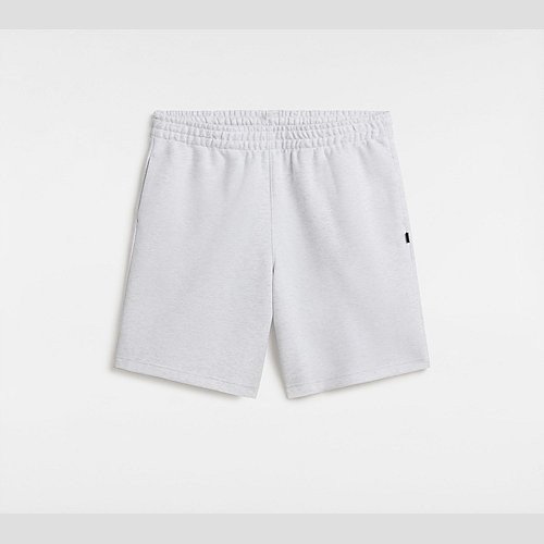 VANS Elevated Double Knit Relaxed Shorts (white Heather) Women White, Size XXS