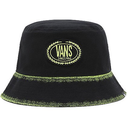 VANS Emblem Skate Classics Bucket Hat (black) Women Black, Size S/M