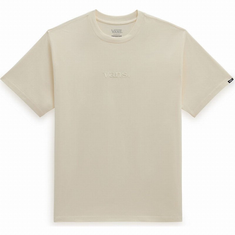 VANS Essential Loose T-shirt (antique White) Men White, Size XXL
