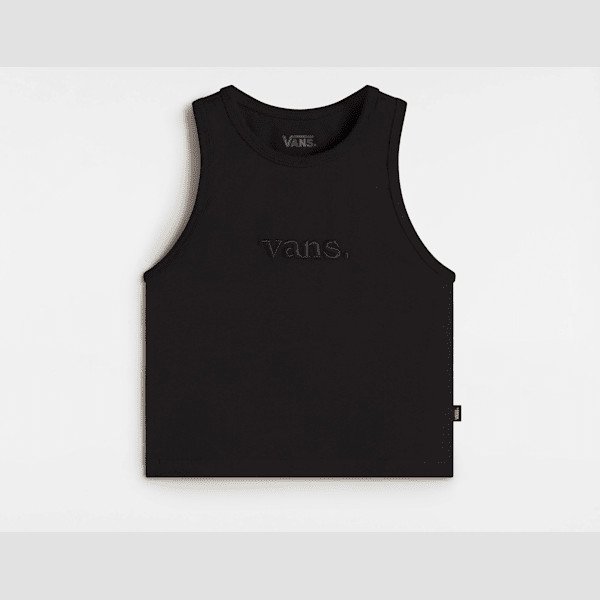 Vans - Essential Racer Tank, Woman, Black, Size: XXS