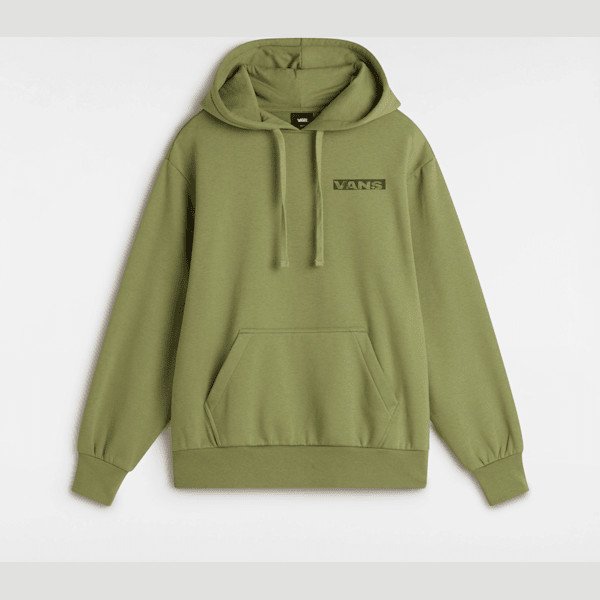 Vans - Firemade Bloussant Pullover Hoodie, Woman, Green, Size: L