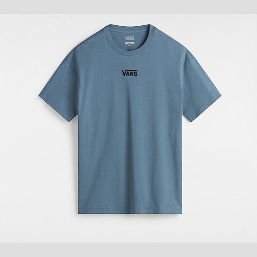 FLYING V OVERSIZED T-SHIRT (BLUESTONE) WOMEN BLUE