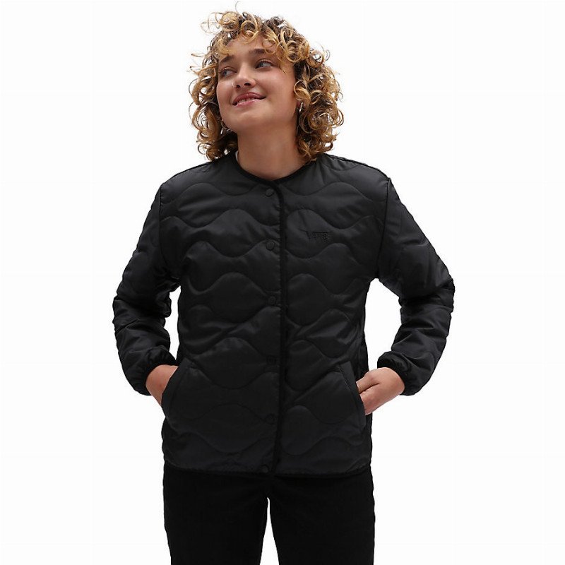FORCES II JACKET (WHITE) WOMEN BLACK