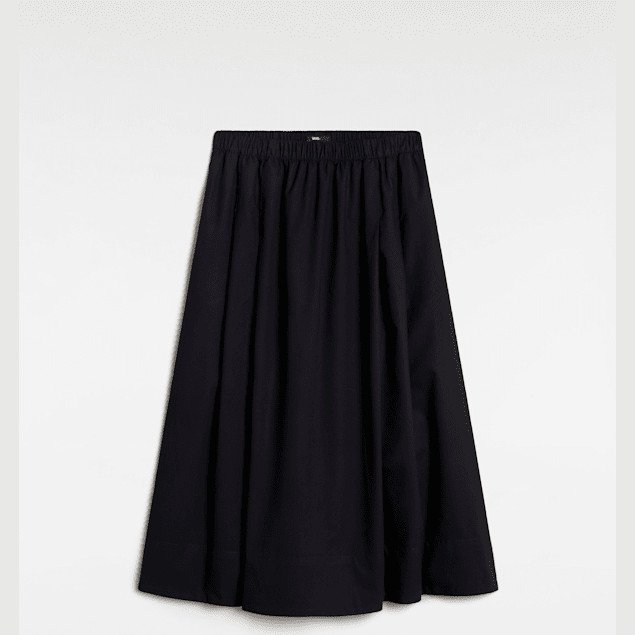 Vans - Francesca Full Skirt, Woman, Black, Size: XXS