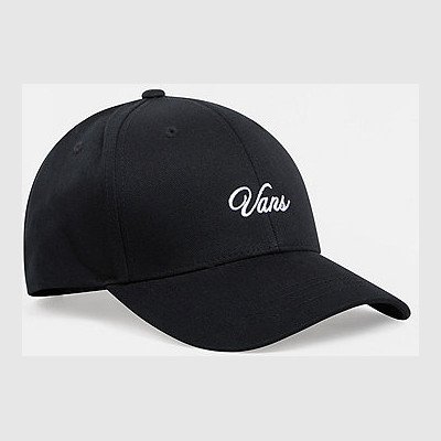 VANS Fresh Script Structured Jockey Hat (black) Unisex Black, One Size