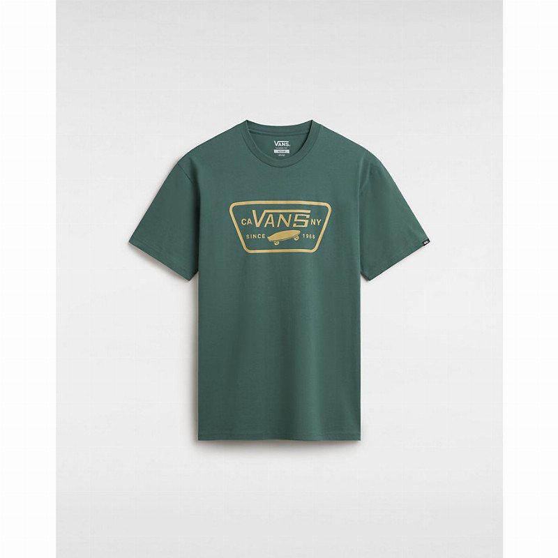 VANS Full Patch T-shirt (bistro Green) Men Green, Size XXL