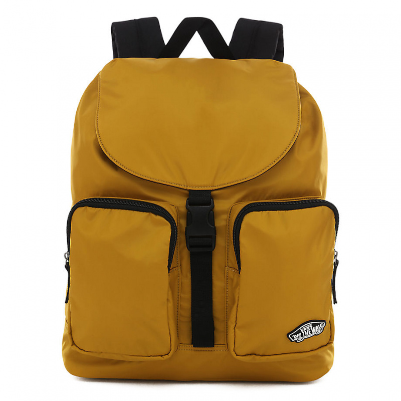 yellow backpack vans