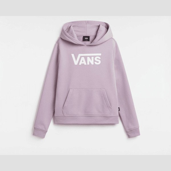Vans - Girls Flying V Pullover Hoodie (8-14 Years), Lilac, Size: M