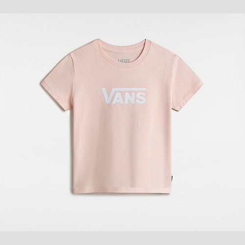 VANS Girls Flying V T-shirt (2-8 Years) (chintz Rose) Little Kids Pink, Size 6-7Y