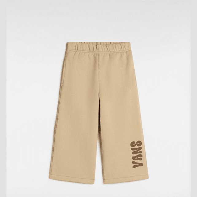 Vans - Girls Happy Days Sweatpants (2-8 Years), Beige, Size: 6-7Y