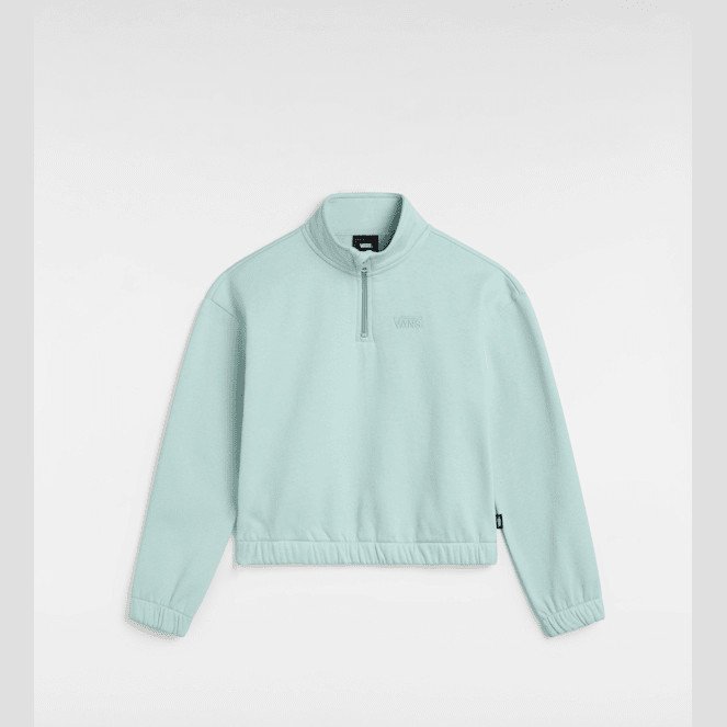 Vans - Girls Mock Sweatshirt (8-14 Years), Blue, Size: L