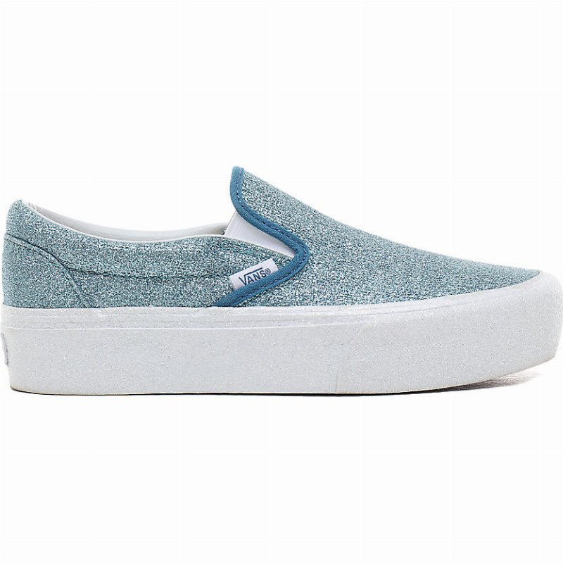 glitter blue vans