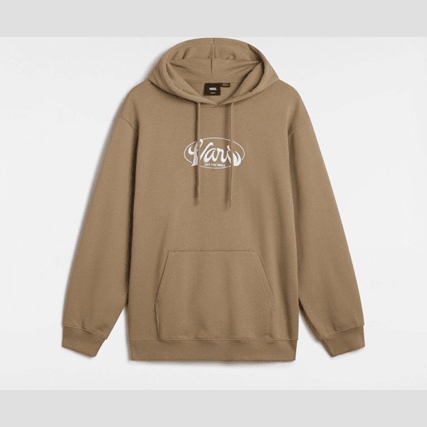 Vans - Global Line Loose Pullover Hoodie, Man, Beige, Size: XXL