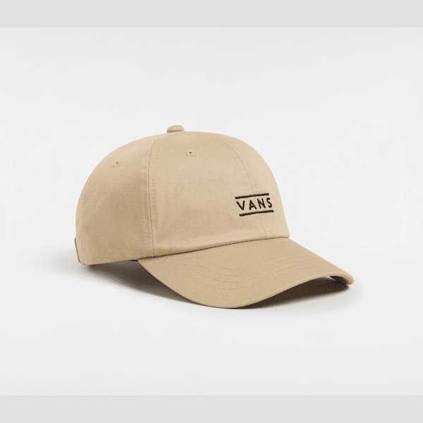 Vans - Half Box Curved Bill Jockey Hat, Man, Beige, Size: One size