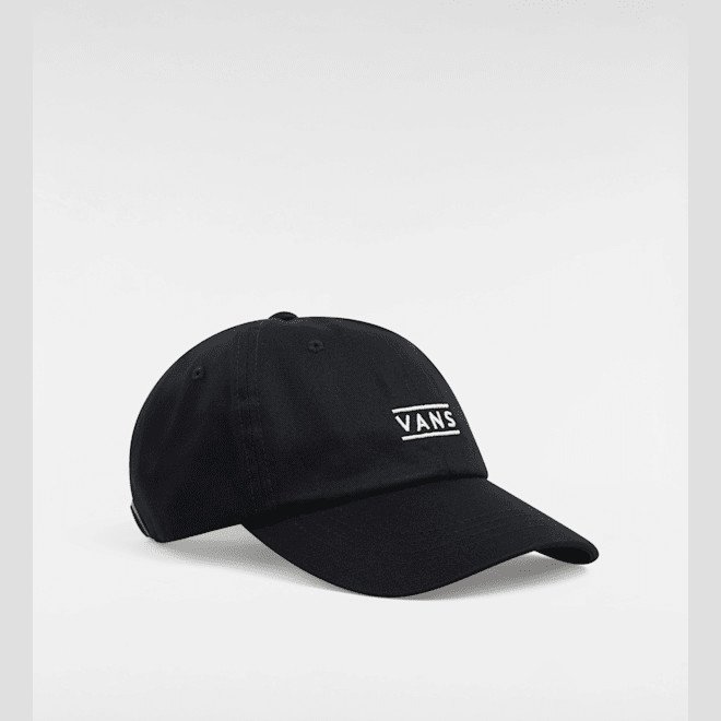 Vans - Half Box Curved Bill Jockey Hat, Man, Black, Size: One size