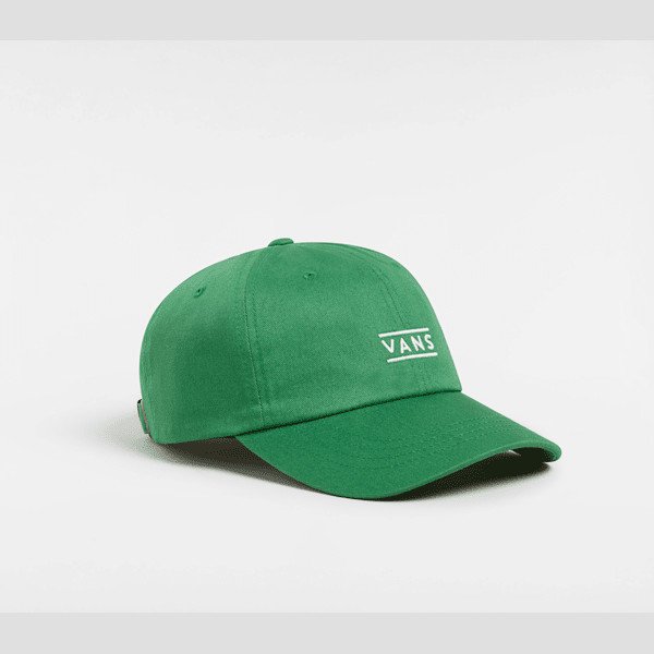 Vans - Half Box Curved Bill Jockey Hat, Man, Green, Size: One size