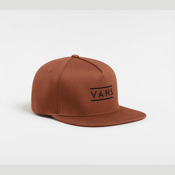 Vans - Half Box Snapback Hat, Man, Brown, Size: One size