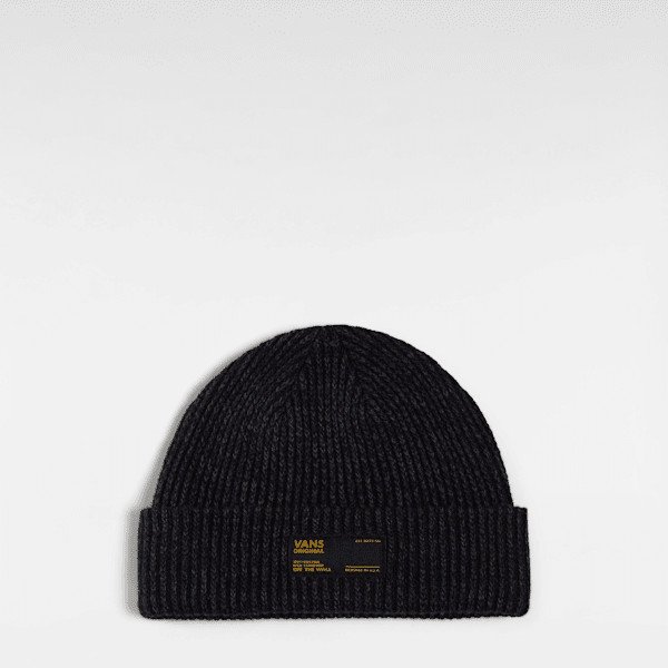 Vans - Hamlin Cuff Beanie, Man, Black, Size: One size