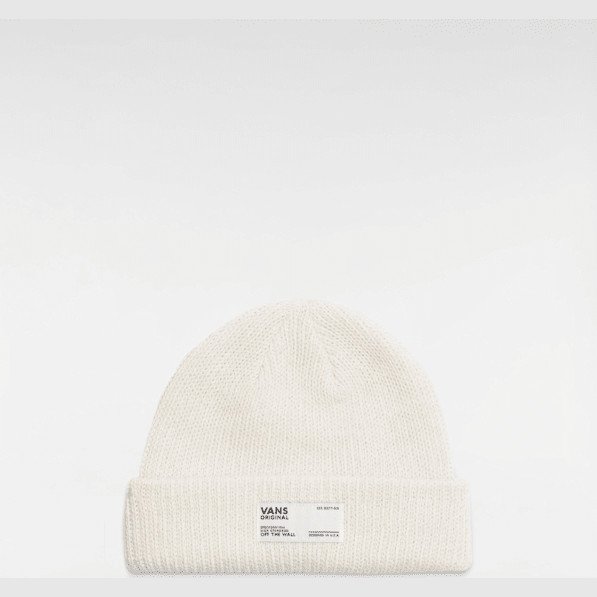 Vans - Hamlin Cuff Beanie, Man, White, Size: One size