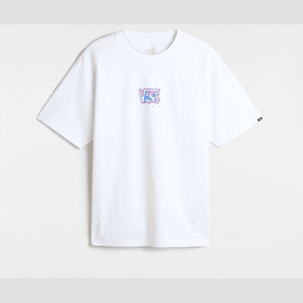 Vans - Heat Map Skull T-Shirt, Man, White, Size: XXL
