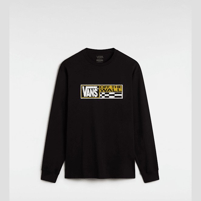 Vans - Hi Stretch Long Sleeve T-Shirt, Man, Black, Size: XS