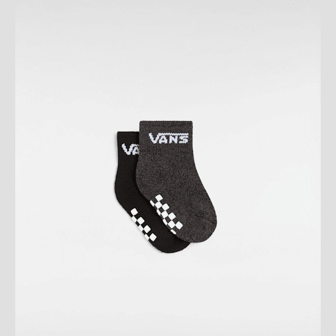 Vans - Infant Drop V Socks (2 Pairs), Black, Size: One size