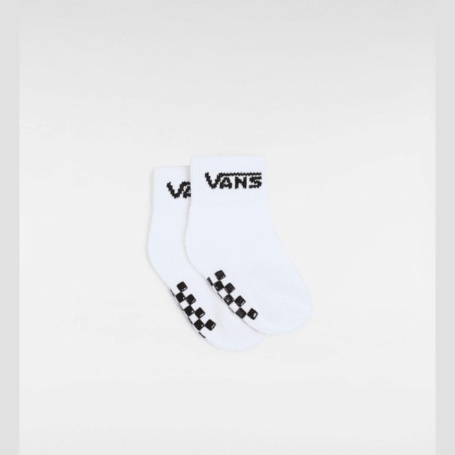 Vans - Infant Drop V Socks (2 Pairs), White, Size: One size
